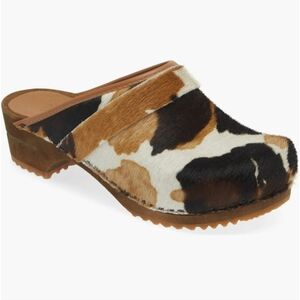 Sanita Caroline Genuine Calf Hair Clog